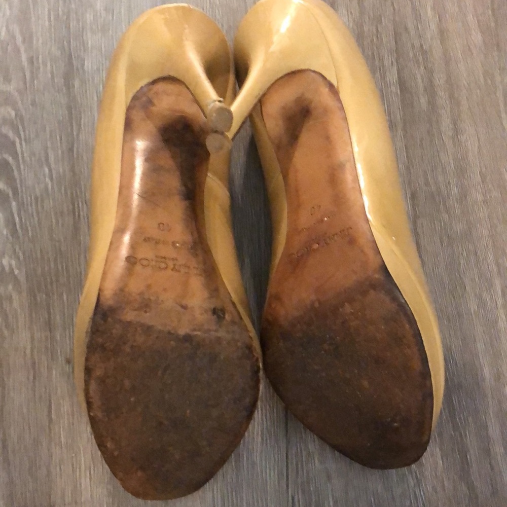 Jimmy Choo Peep Toe Patent Leather Heels Size 40 - Picture 5 of 16